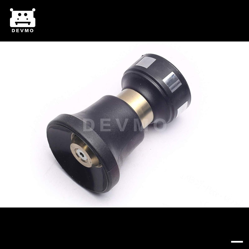 DEVMO Garden Hose Water Nozzle Pressure Sprayer Deluxe Solid Brass Fire Fireman Style Hose Nozzle Heavy Duty - Image 2